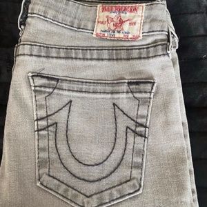 True religion jeans size 30 W30 stevie bootcut straight leg